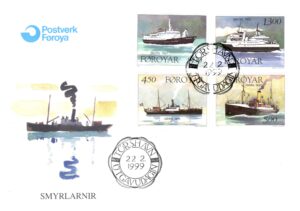 FDC MARYNISTYKA WYSPY OWCZE MI.348-351