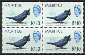 PTAKI MAURITIUS MI.282** 4-BLOK