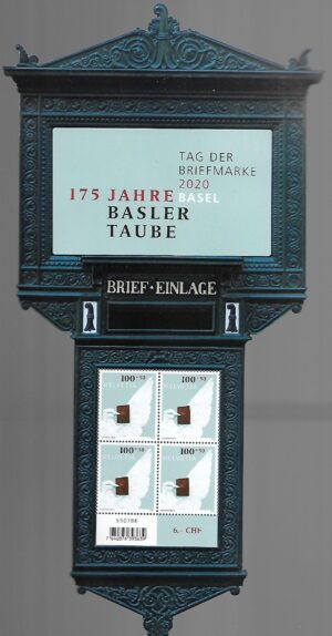 DZIEŃ ZNACZKA SZWAJCARIA MI.BL.75**