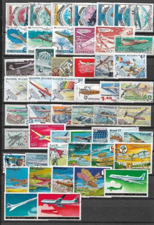 ZESTAW ZNACZKÓW LOTNICTWO NR 4