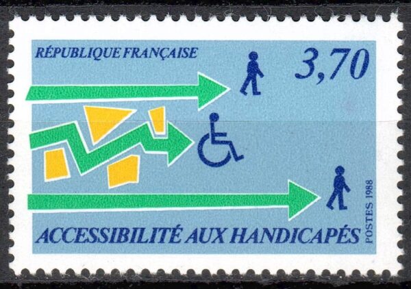 NIEPEŁNOSPRAWNI FRANCJA MI.2672**