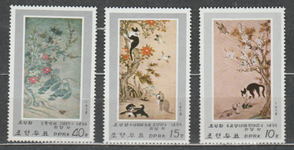 MALARSTWO KOREA MI.1802-1804**