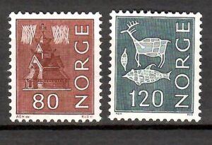 MOTYWY NORWEGIA MI.633-634**
