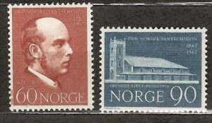 SŁAWNI LUDZIE NORWEGIA MI.559-560**