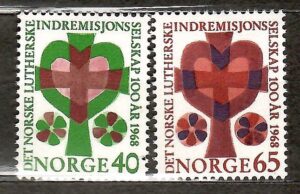 ROCZNICE NORWEGIA MI.570-571**