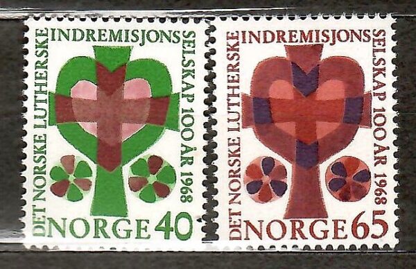 ROCZNICE NORWEGIA MI.570-571**