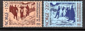 ROCZNICA NORWEGIA MI.845-846**