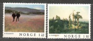 MALARSTWO NORWEGIA MI.753-754**