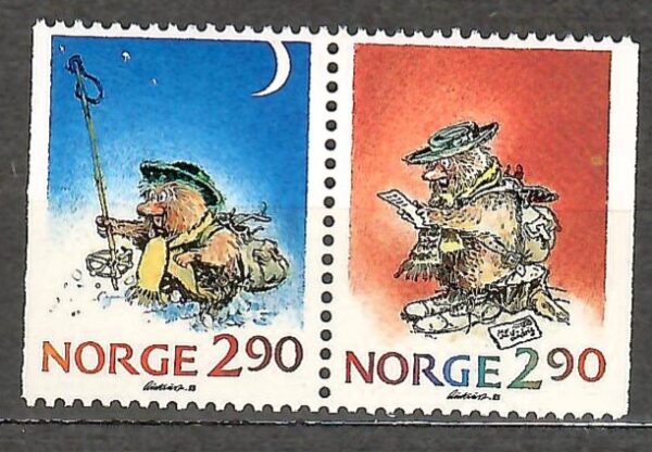 MALARSTWO NORWEGIA MI.1007-1008**