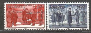 EUROPA CEPT NORWEGIA MI.865-866**
