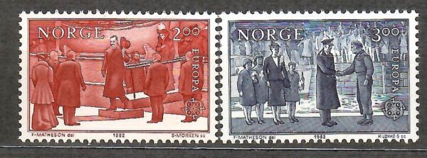 EUROPA CEPT NORWEGIA MI.865-866**
