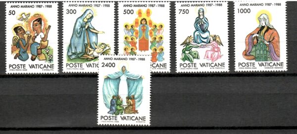 MALARSTWO WATYKAN MI.940-945**