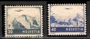 LOTNICTWO SZWAJCARIA MI.506-507**