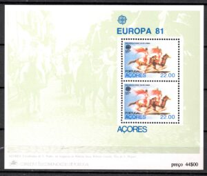 EUROPA CEPT PORTUGALIA AZORY MI.BL.2**
