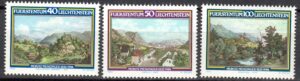 MALARSTWO LIECHTENSTEIN MI.806-808**