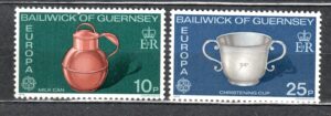 EUROPA CEPT GUERNSEY MI.133-134**