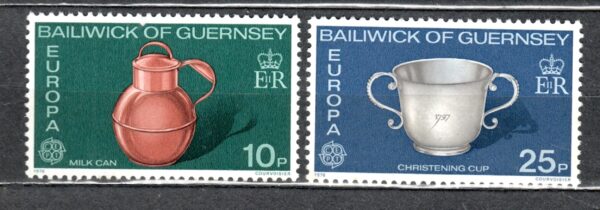 EUROPA CEPT GUERNSEY MI.133-134**
