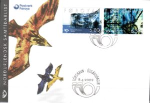 FDC PTAKI WYSPY OWCZE MI.421-422