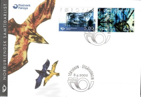 FDC PTAKI WYSPY OWCZE MI.421-422