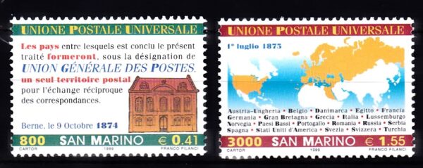 UPU SAN MARINO MI.1836-1837**