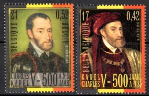 SŁAWNI LUDZIE BELGIA MI.2938-2939**