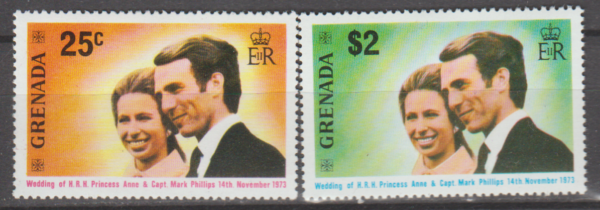PARA KRÓLEWSKA GRENADA MI.551-552**