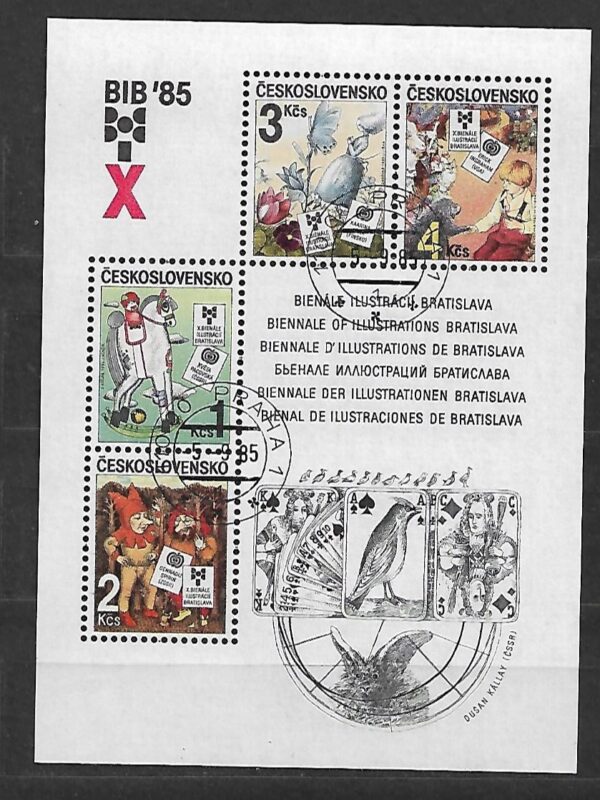 ILUSTRACJE CZECHOSŁOWACJA MI.BL.66