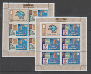 UPU AITUTAKI MI.ARK.118-119**