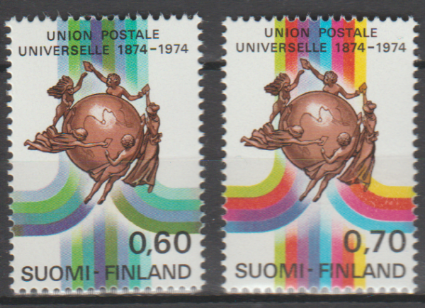 UPU FINLANDIA MI.756-757**