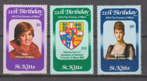 KSIĘŻNA DIANA ST.KITTS MI.84-86**