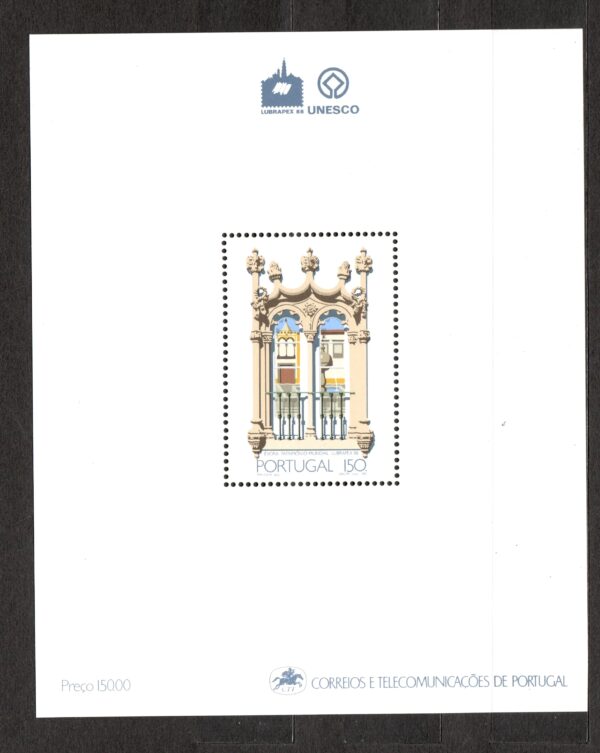 UNESCO PORTUGALIA MI.BL.58**