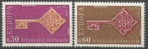 EUROPA CEPT FRANCJA MI.1621-1622**