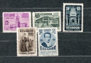 ROCZNICA EKWADOR MI.856-860**