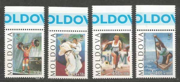 OLIMPIADA LETNIA MOŁDAWIA MI.195-198**