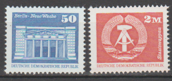 ROCZNICA DDR MI.2549-2550**