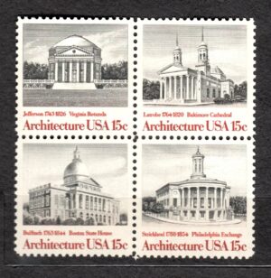 ARCHITEKTURA USA MI.1382-1385**