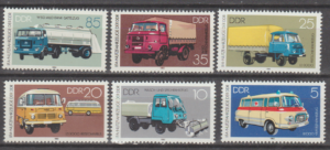 MOTORYZACJA DDR MI.2744-2749**