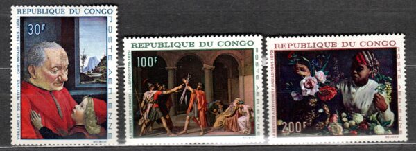 MALARSTWO KONGO MI.148-150**