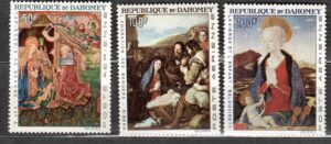 BOŻE NARODZENIE DAHOMEY MI.293-295**