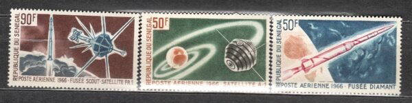 SATELITY SENEGAL MI.324-326**