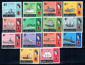 MARYNISTYKA GIBRALTAR MI.188-201**