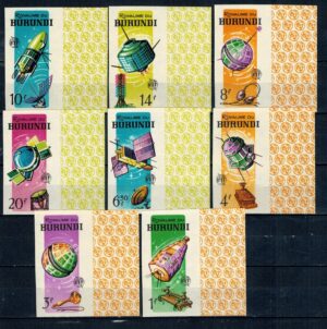LOT W KOSMOS BURUNDI MI.167-174B**