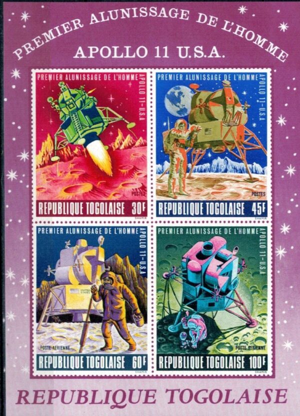 LOT W KOSMOS TOGO MI.BL.40**
