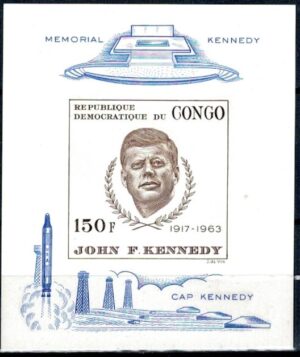 J.F.KENNEDY KONGO MI.BL.9**