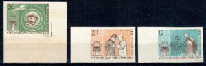 LOT W KOSMOS WIETNAM MI.217-219U**