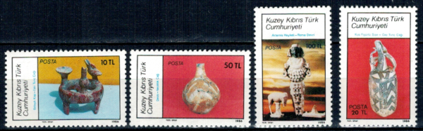 ARCHOLOGIA CYPR TURECKI MI.184-187**