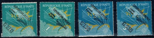 LOT W KOSMOS HAITI MI.693-696**