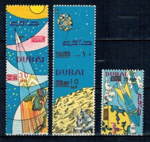 LOT W KOSMOS DUBAJ MI.157-159A**