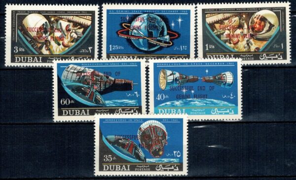 LOT W KOSMOS DUBAJ MI.237-242A**