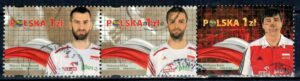 FI.4588-4590 KASOWANE ZNACZKI Z ARKUSZA